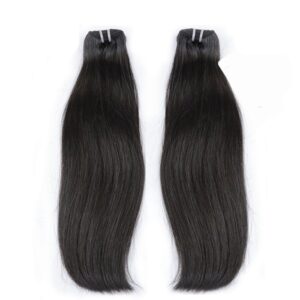 Natural straight raw hair bundles 1