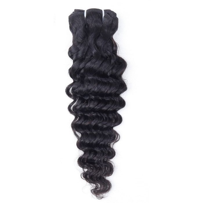 Deep wavy raw hair bundles 1