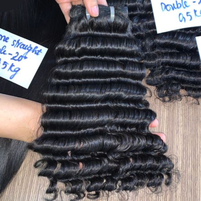 Deep wavy raw hair bundles 2