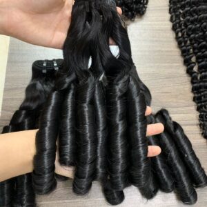 Funmi curly raw hair bundles