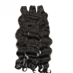 Natural Wavy Raw Hair Bundles