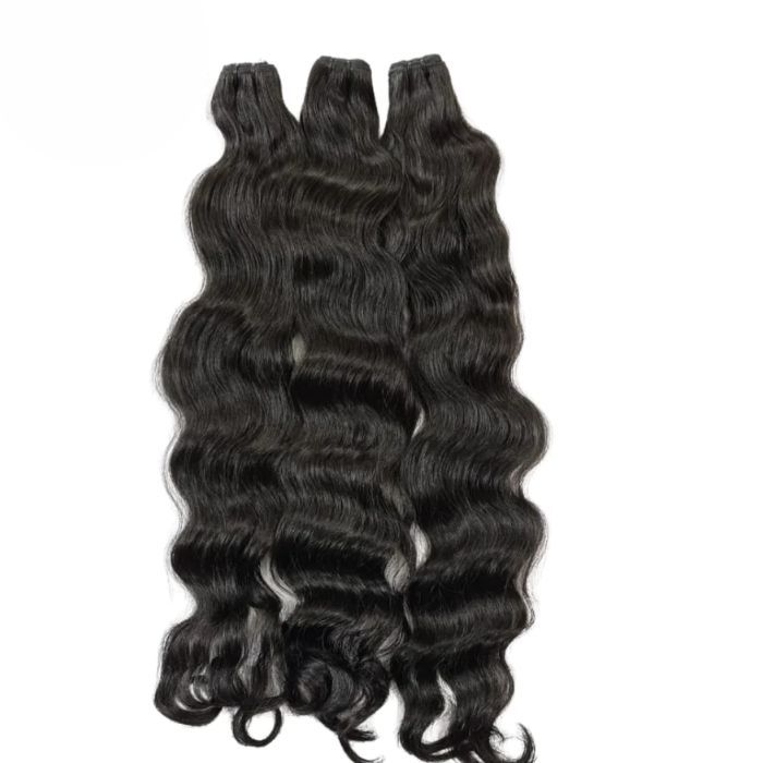 Natural Wavy Raw Hair Bundles