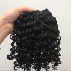 Pixie curly raw hair bundles