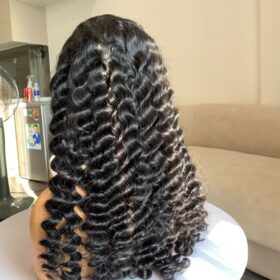 Deep Wave Human Hair Wigs Lace Front 3