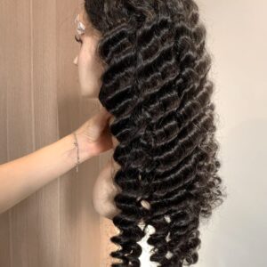 Deep Wave Human Hair Wigs Lace Front 5