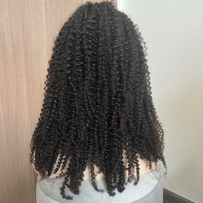Human Hair Wigs Kinky Curly 14