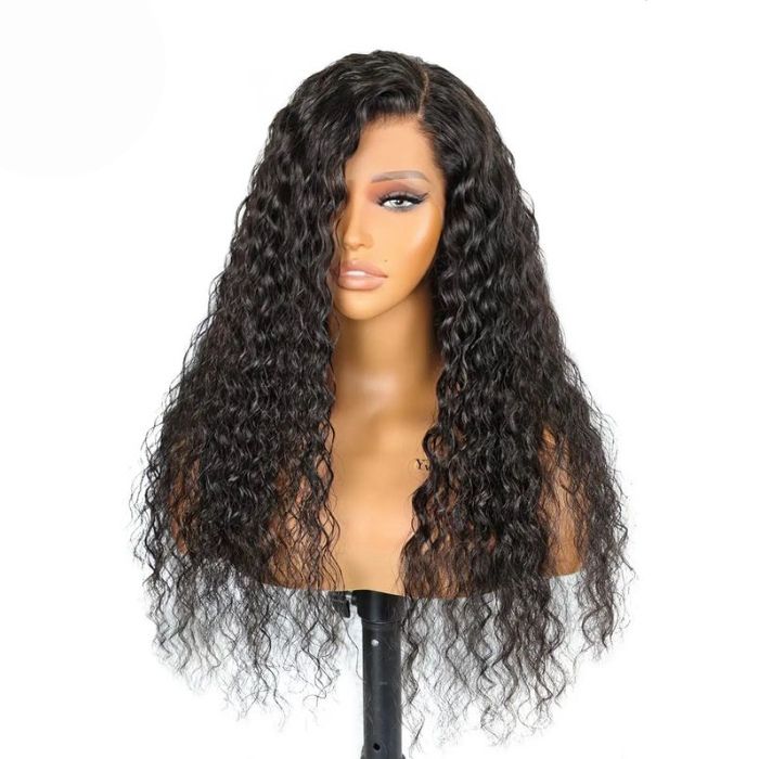 Human Hair Wigs Kinky Curly 1