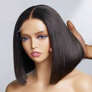 human hair wig bob 1