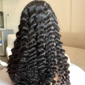 Deep Wave Human Hair Wigs Lace Front 1